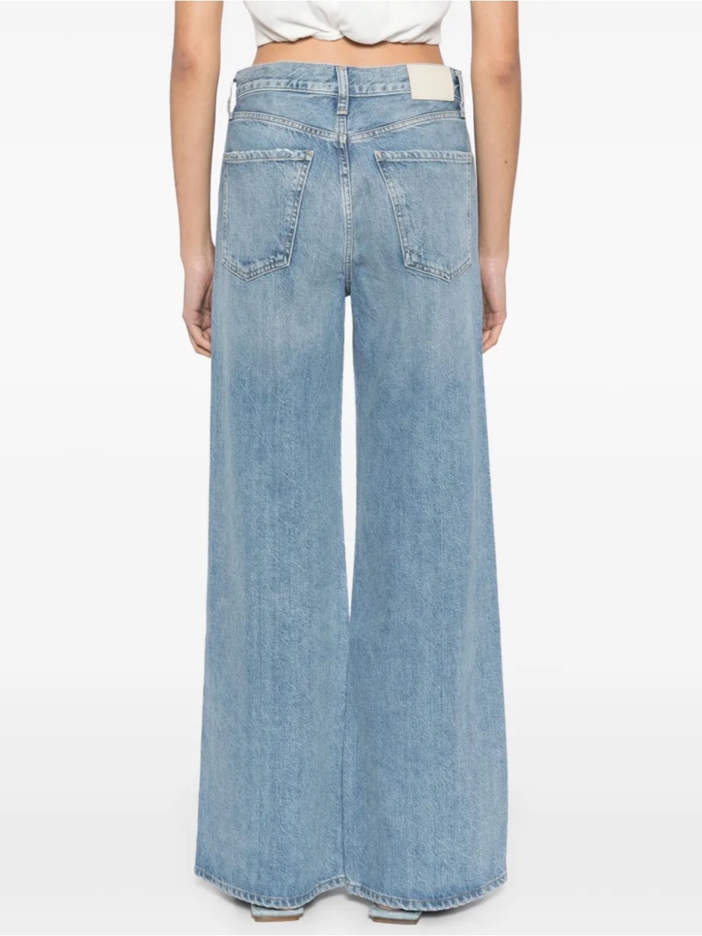 Citizens of Humanity Paloma Baggy Wide Leg Jeans in Siesta Crop - Size 26 - Picture 2 of 16